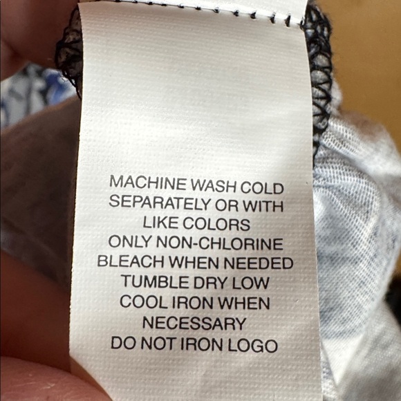 NWT The Children’s Place Blue Floral Off Shoulder Dress Size L 10/12 Ruffle Boho - Picture 10 of 10